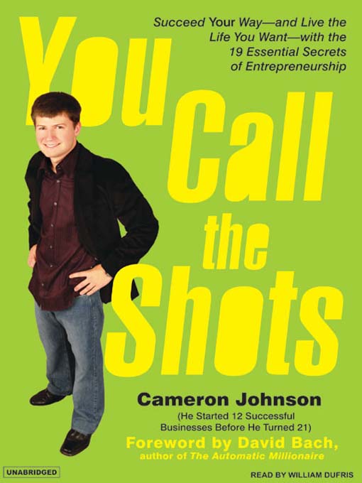 Title details for You Call the Shots by Cameron Johnson - Available